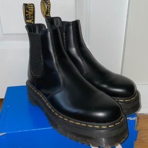 Dr Marten Platform Chelsea Boots